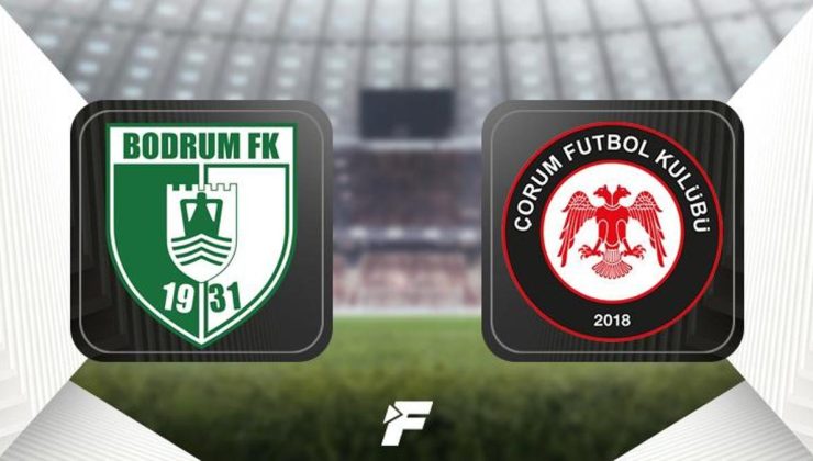 CANLI | Bodrum FK – Çorum FK