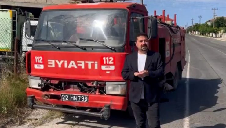 47 yıl sonra CHP'ye geçmişti: Lalapaşa'da itfaiye krizi!