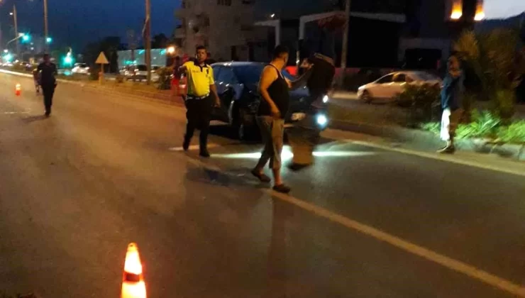 Mersin’de otomobil ile motosiklet çarpıştı: 1 kişi ağır yaralandı