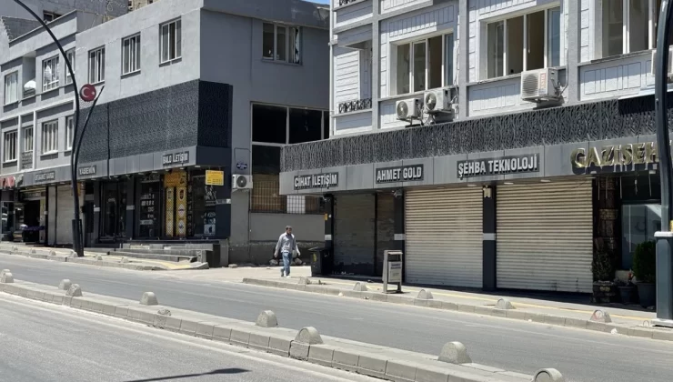 Gaziantep’te Suriyeli işletmeciler dükkanlarını açmadı