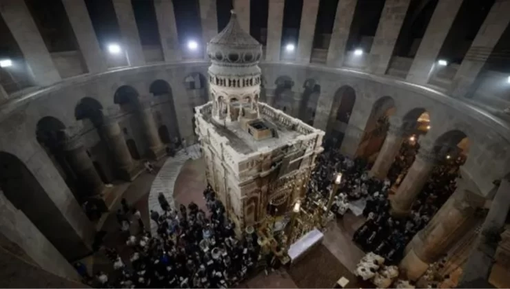 Kudüs’teki Kutsal Kabir Kilisesi’nde, Haçlı Seferleri’nden kalma kayıp altar keşfedildi