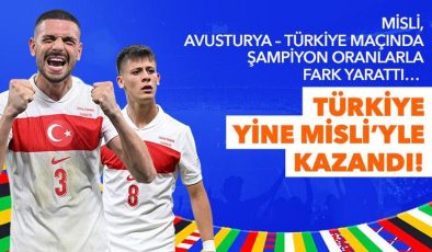 Misli, Avusturya – Türkiye Maçında Şampiyon Oranlarla Fark Yarattı… Türkiye Yine Misli’yle Kazandı!
