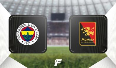 CANLI |                    Fenerbahçe-Admira Wacker hazırlık maçı ne zaman, saat kaçta, hangi kanalda canlı yayınlanacak?