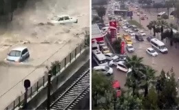 Adana’da "süper hücre" kabusu! Şiddetli yağış sele neden oldu