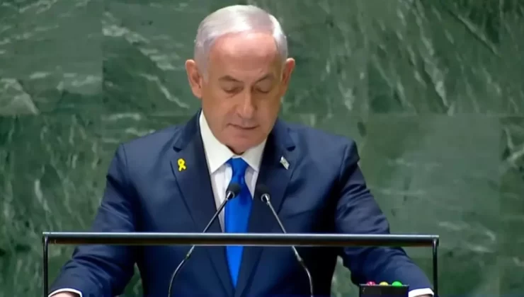 BM’de utanç günü! Elinde on binlerce masumun kanı olan Netanyahu dünyaya sesleniyor