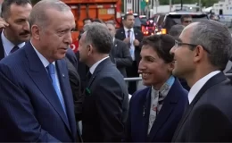 Cumhurbaşkanı Erdoğan New York’ta! Hafize Gaye Erkan da karşılayanlar arasında yer aldı