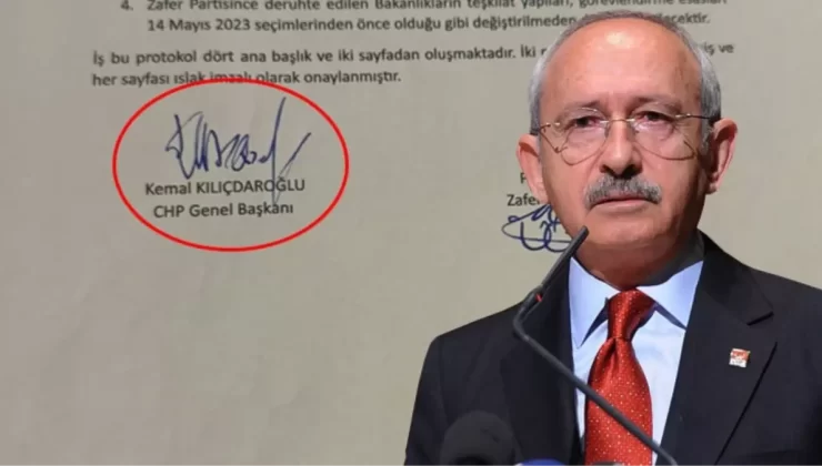 Kılıçdaroğlu’nun zor anları! "Yok böyle bir şey" dedi, imzalı belge yayınlanınca ağız değiştirdi