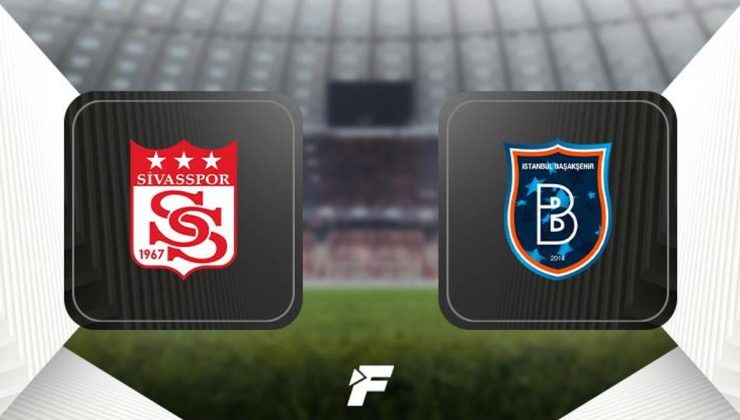 Sivasspor-Başakşehir maçı (CANLI)