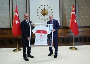 TFF’den Cumhurbaşkanı Erdoğan’a ziyaret!