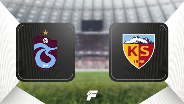 Trabzonspor-Kayserispor maçı ne zaman, saat kaçta, hangi kanalda? (Muhtemel 11'ler)