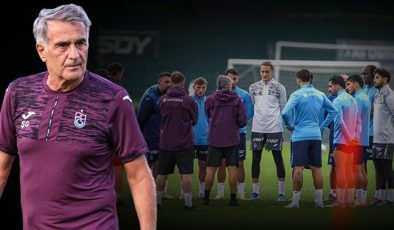 Trabzonspor'da Şenol Güneş'ten takıma sert uyarı: Böyle devam edemeyiz