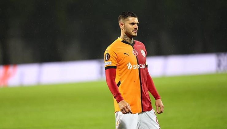 Galatasaray'da Icardi şaşkınlığı! Top dahi göremedi