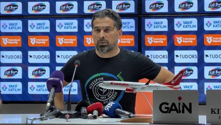 Rizespor'da İlhan Palut: Bu sene işler istediğimiz gibi iyi gitmiyor